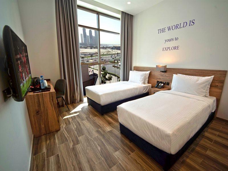 Kingsgate Al Jaddaf Hotel By Millennium ดูไบ ภายนอก รูปภาพ